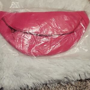 Vibrant Pink Clutch Bag
